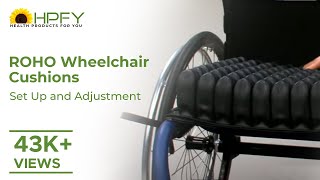How to set up and adjust ROHO Wheelchair Cushions? | Low/Mid/High Profile w/ Single/Dual Compartment