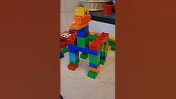 Building Blocks Giraffe /Puzzle Tutorial Asrm /Building Blocks #relaxingvideo #buildingblocks