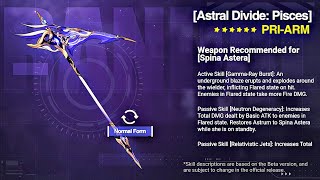 「HONKAI IMPACT 3RD」Unlocking and Upgrading New PRI-ARM [ASTRAL DIVIDE: Pisces] to 6-STARS