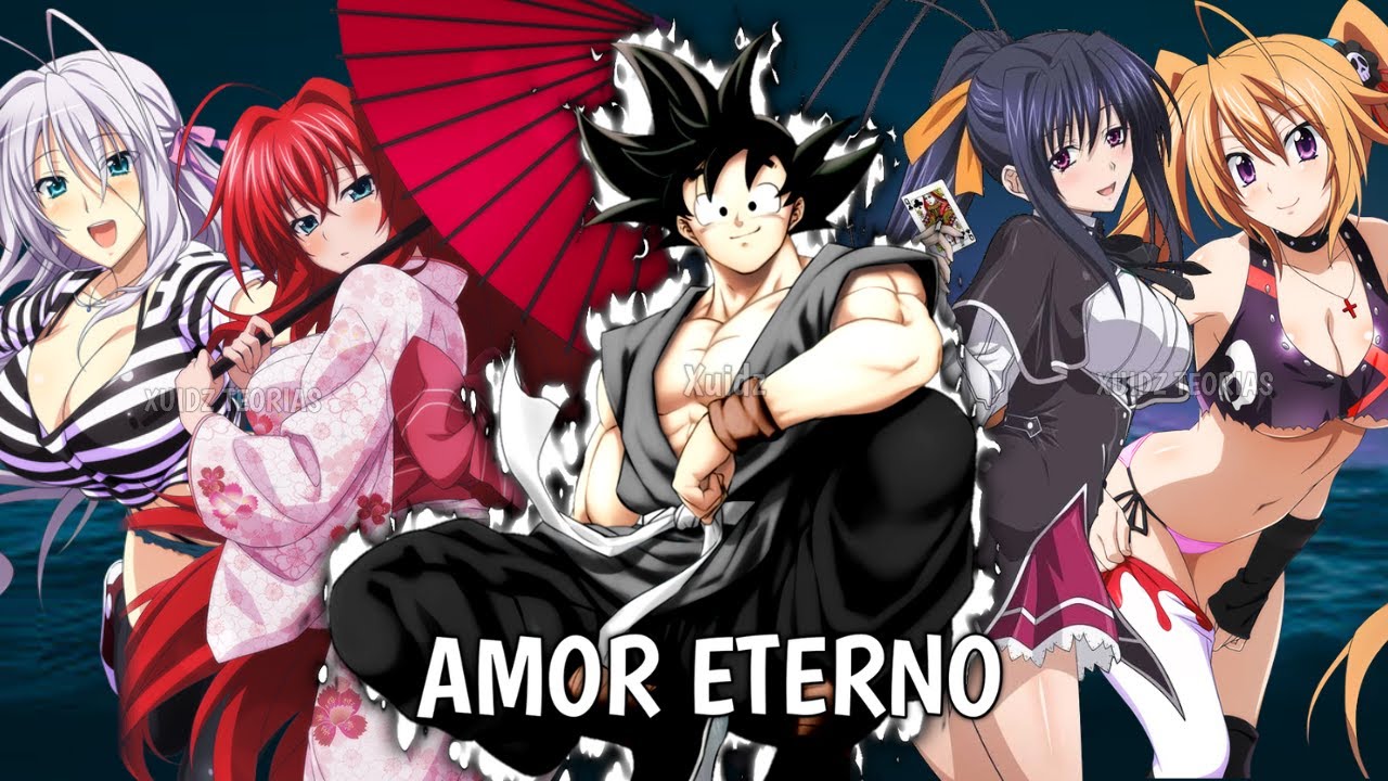 QUE HUBIERA PASADO SI GOKU CAIA EN HIGH SCHOOL DXD | TEMPORADA 1 | XUIDZ TEORIAS DB