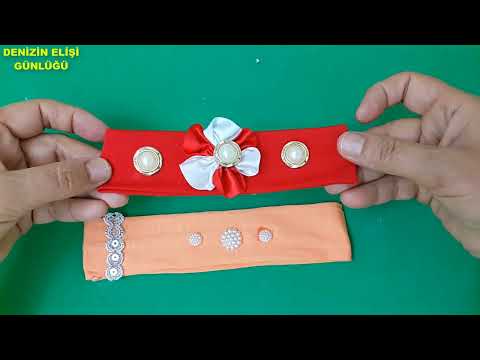 Süper Kolay Süper Kolay Bandana Yapımı │Örgü Elişi Dantel Oya – DIY