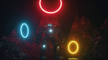 Iron man HulkBuster Version created in c4d and octane by Farshad Ganjali (Feri.G)