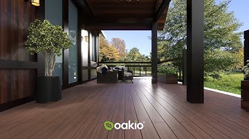 Porch Elegance: WPC Decking for a Charming Outdoor Entrance | Oakio