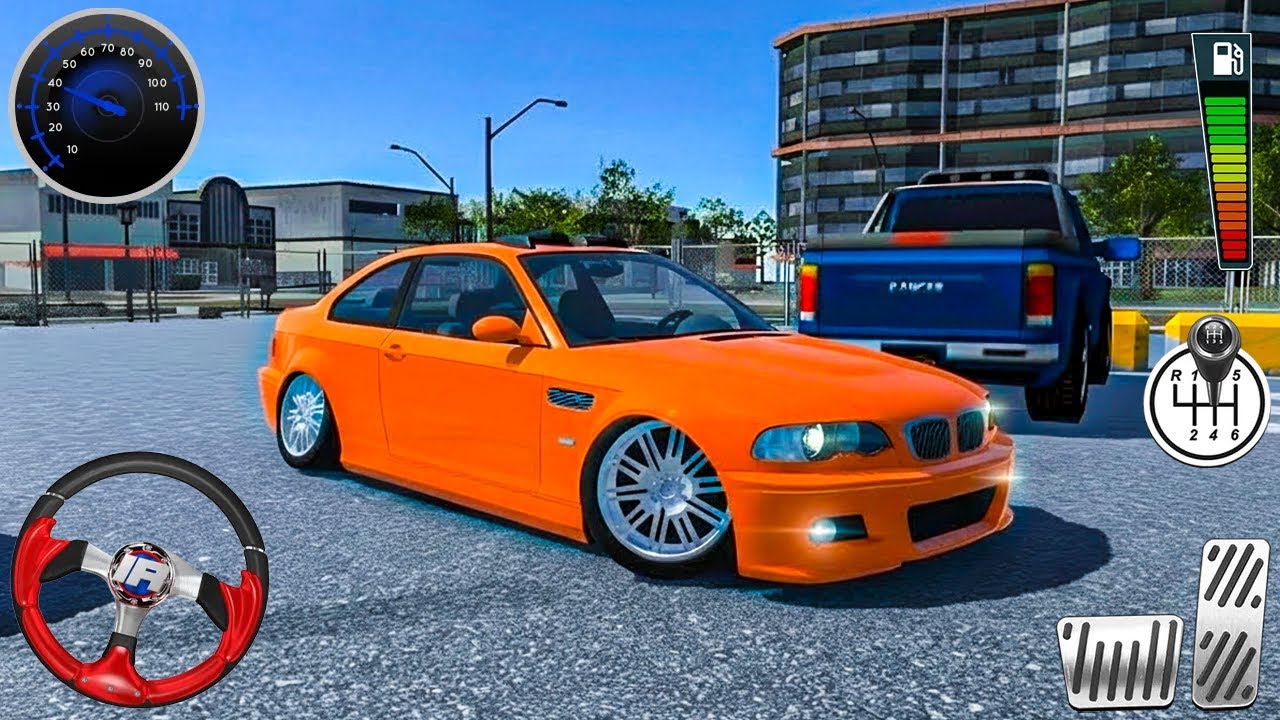 USA Car Parking School 3D | BMW Driving Gameplay 