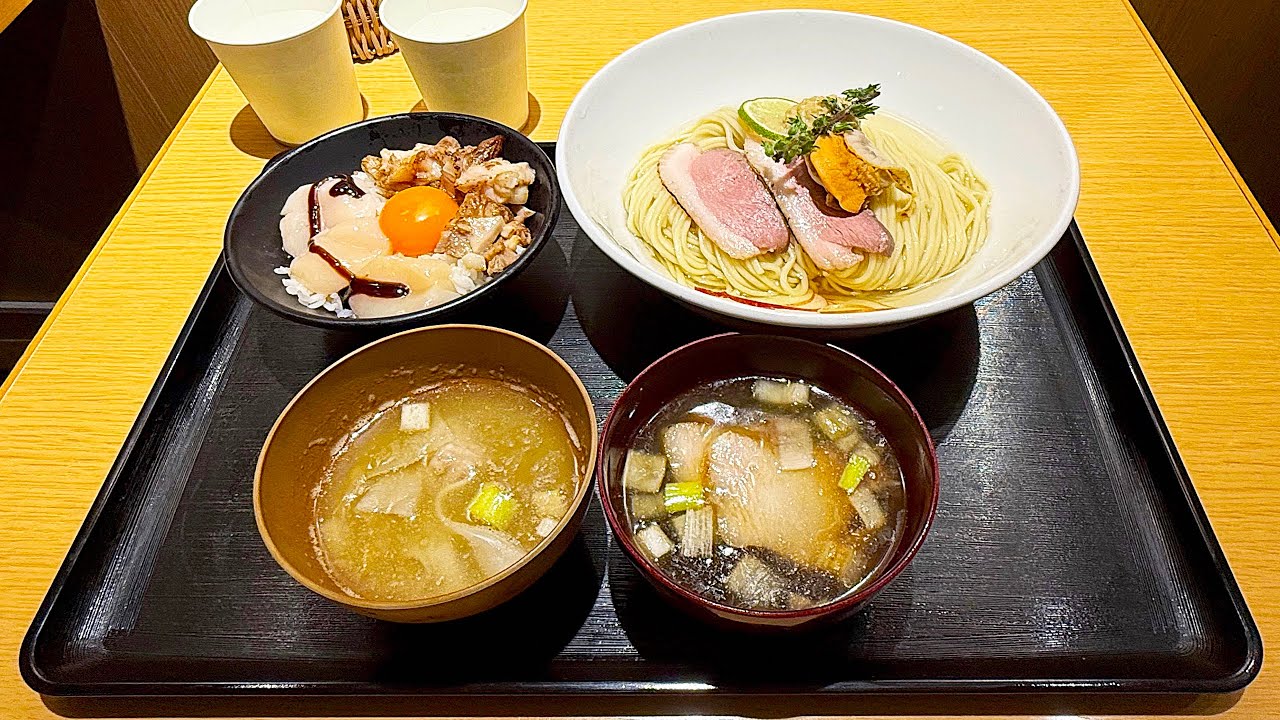 新宿地下ラーメン：秋葉原「Tokyo Style Noodle ほたて日和」×目黒「えーちゃん食堂」コラボ＋「女将の気まぐれご飯セット」