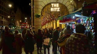 London walk | the ritz at christmas ...