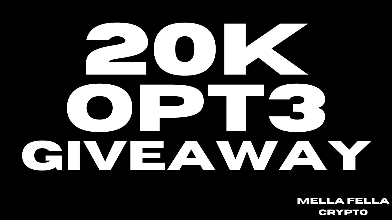 OPTIMUS 20000 OPT3 GIVEAWAY