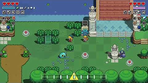 Cadence of Hyrule 2P Speedrun All Dungeons in 48:30