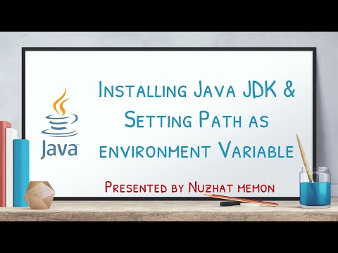 How to Download and Install Java JDK and set Path Environment Variable on Windows