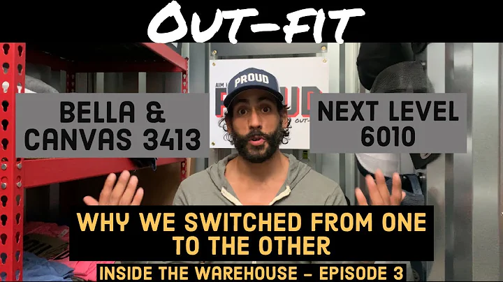 Bella Canvas 3413 vs. Next Level 6010 (Why we switched our store from one to the other)
