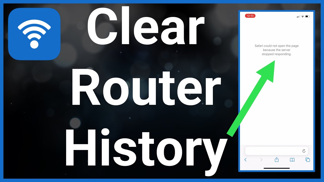 How To Clear WiFi Router History - YouTube