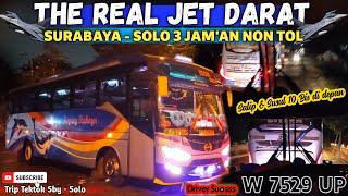 FULL SPEED❗SENSASI GOYANGAN JAM SETAN🔥naik SUGENG RAHAYU W 7529 UP SAMPAI SALIP 10 BUS DI DEPANNYA