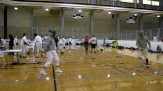 Roozbeh in Heavy Metal fencing competiotions (Texas A&M University)