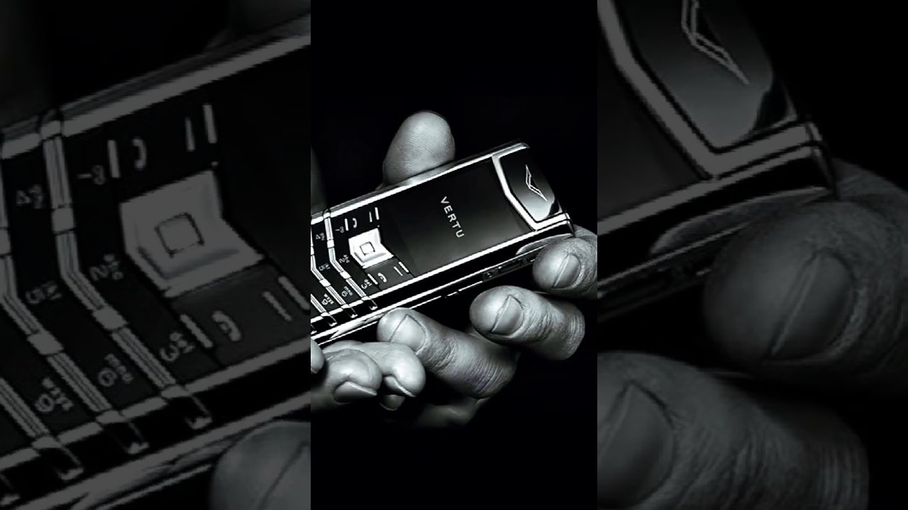 VERTU Signature V Stainless Steel Luxury Business Phone 