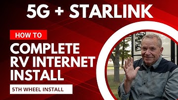 2024 Epic RV Internet-installatie, meerdere mobiele telefonie, Starlink High Performance met Pepl...