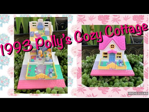 Restoring Cleaning A Vintage Bluebird Polly Pocket 1993 Cozy Cottage 