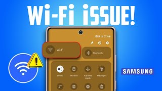 Quick Fix for Samsung Wi-Fi Connected, No Internet Access issues | Connected Wi-Fi but no internet