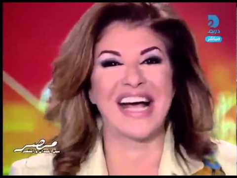 بكاء هاله سرحان على الهواء بعد خطاب الفريق السيسي