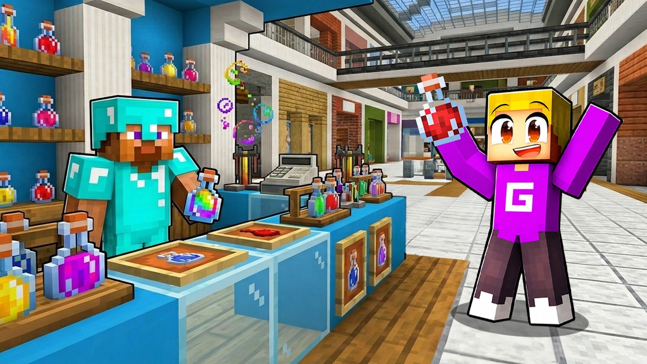 Pro Begint Potion Winkel In Minecraft!