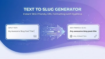 Text to Slug Generator Online | SEO-Friendly URL Slug Tool – Tulsi Digital Hub
