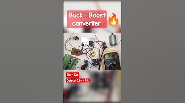 Buck-Boost converter🔥 #diy #shorts #dc #electronic