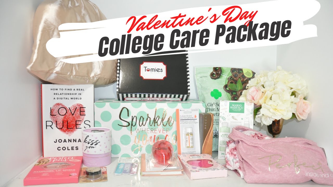 Valentine'S Day College Care Package Gift Ideas For Teens And Young Adults  - Youtube