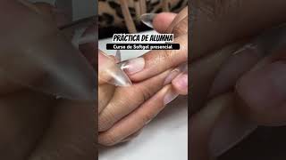 Aplicacion de softgel 💅🏻 #nails #nailart #uñas #manicura #softgelnails #softgel