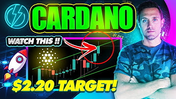 CARDANO CONTINUES PARABOLIC RISE! DID YOU SEE THIS $2.20 ADA TARGET?!