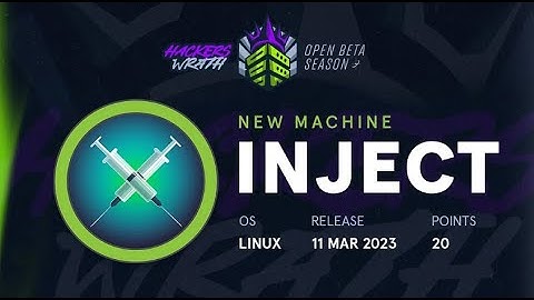 HackTheBox | HTB inject machine walkthrough (Easy)