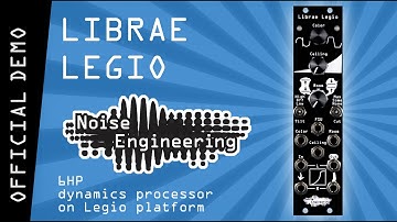 Librae Legio - dynamics processor in 6HP from Noise Engineering
