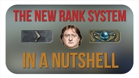 The new CS:GO Rank System in a nutshell