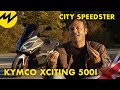 Kymco xciting 500i   city speedster  motorvision international