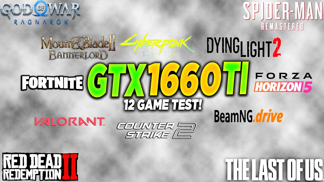 GTX 1660 Tİ + i5 10400F - Test in 12 Games in 2025 - YouTube GTX 1660 Tİ + i5 10400F - Test in 12 Games in 2025 - YouTube