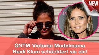 GNTM-Victoria: Modelmama Heidi Klum schüchtert sie ein! | CELEBRITIES und GOSSIP