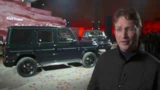 Detroit Auto Show 2018: Weltpremiere Mercedes-Benz G-Klasse