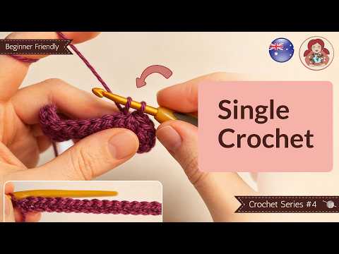 How to Single Crochet (sc) | Crochet for Beginners • Sami Doll Tutorials