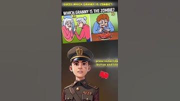 which granny is a zombie ?#riddleoftheday #enigma #logicpuzzles