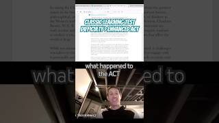 @ClassicLearningTest Difficulty Compared to #SAT and #ACT in Under 60 Seconds