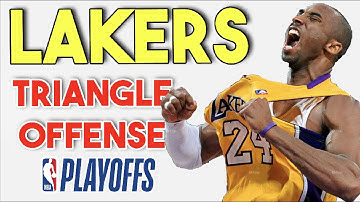 Lakers Triangle Offense Kobe Option | Triangle Basketball Offense