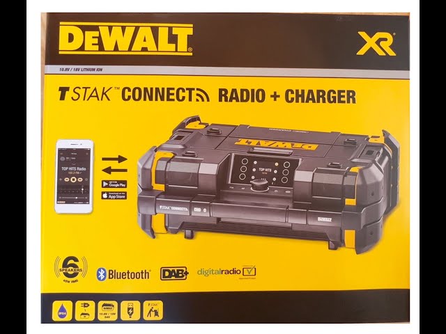 DEWALT DWST1-81078-QW DWST1 81078 QW TSTAK® AUDIO AND CHARGER