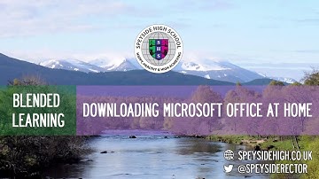 Blended Learning ICT Guide | Glow | Download Microsoft Office | Speyside High