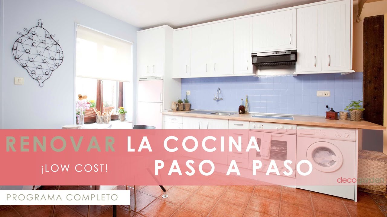 Pintar muebles de cocina: Cambio low-cost a tu cocina 