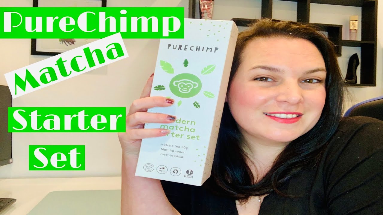 NEED A HEALTHY BOOST IN THE MORNING. PureChimp Matcha Starter Kit & How to make Matcha