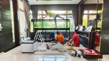 Ton Anto ดร.ต้น : โครงการ 2 O4FS ตู้ 96 30 24 + 2 ตู้พยาบาล + แก้ไขงานอ่างศาลา และงานลมบ่อปลา Set 2