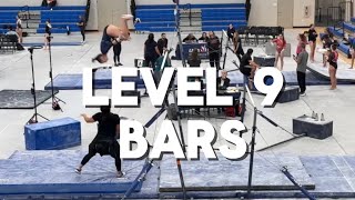 Level 9 Bar Routine 8.800 (fall) USAG #gymnast #level9 #shorts #rileyroo #leotards