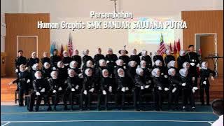 PERSEMBAHAN HUMAN GRAPHIC 2025 | SAMBUTAN HARI KEBANGSAAN 2025