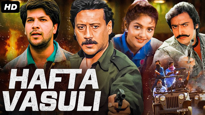 HAFTA VASULI - Superhit Full Hindi Action Movie | Jackie Shroff, Aditya Pancholi | Bollywood Movie
