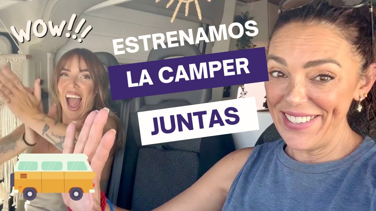 ¡ESTRENAMOS LA CAMPER POR PRIMERA VEZ ! 🚎 .PRODUCTOS TERMINADOS #yepodaespaña #yepodaopiniones