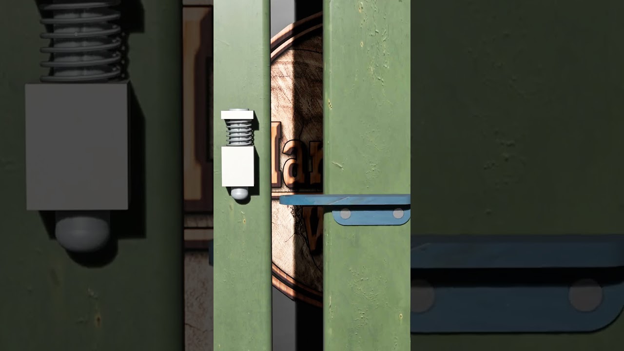 Experience the Future of Auto Lock Doors - Animation 