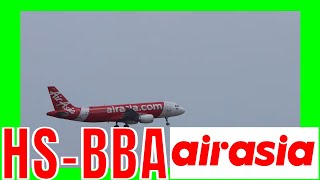 Thai AirAsia Airbus A320 - MSN 5344  HS-BBA   DMK-MFM Bangkok to Macau FD762  Aero & Toy 001884